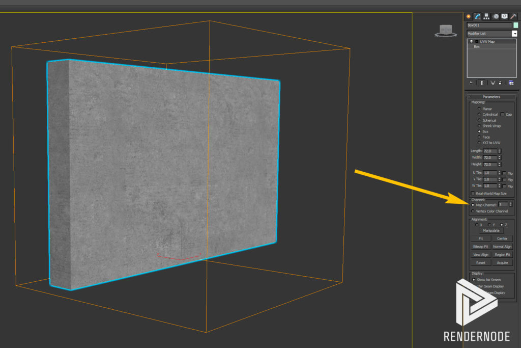 UV Mapping Channels Step 1