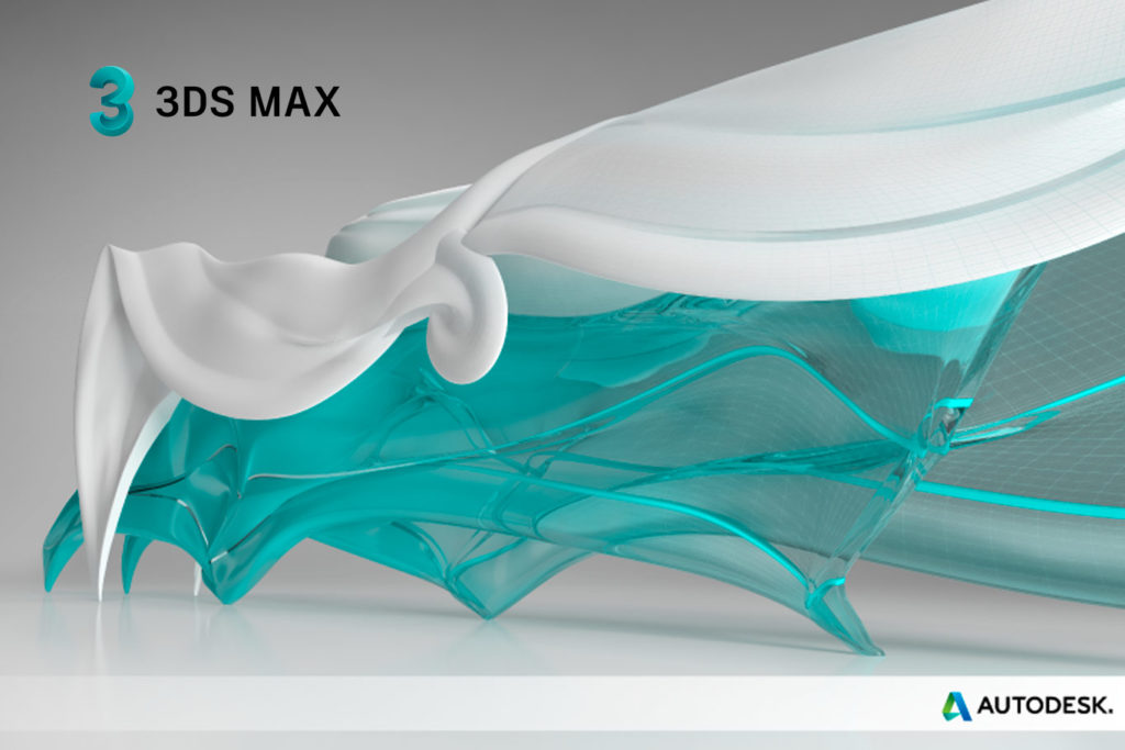 3DS Max Logo Screen Rendernode