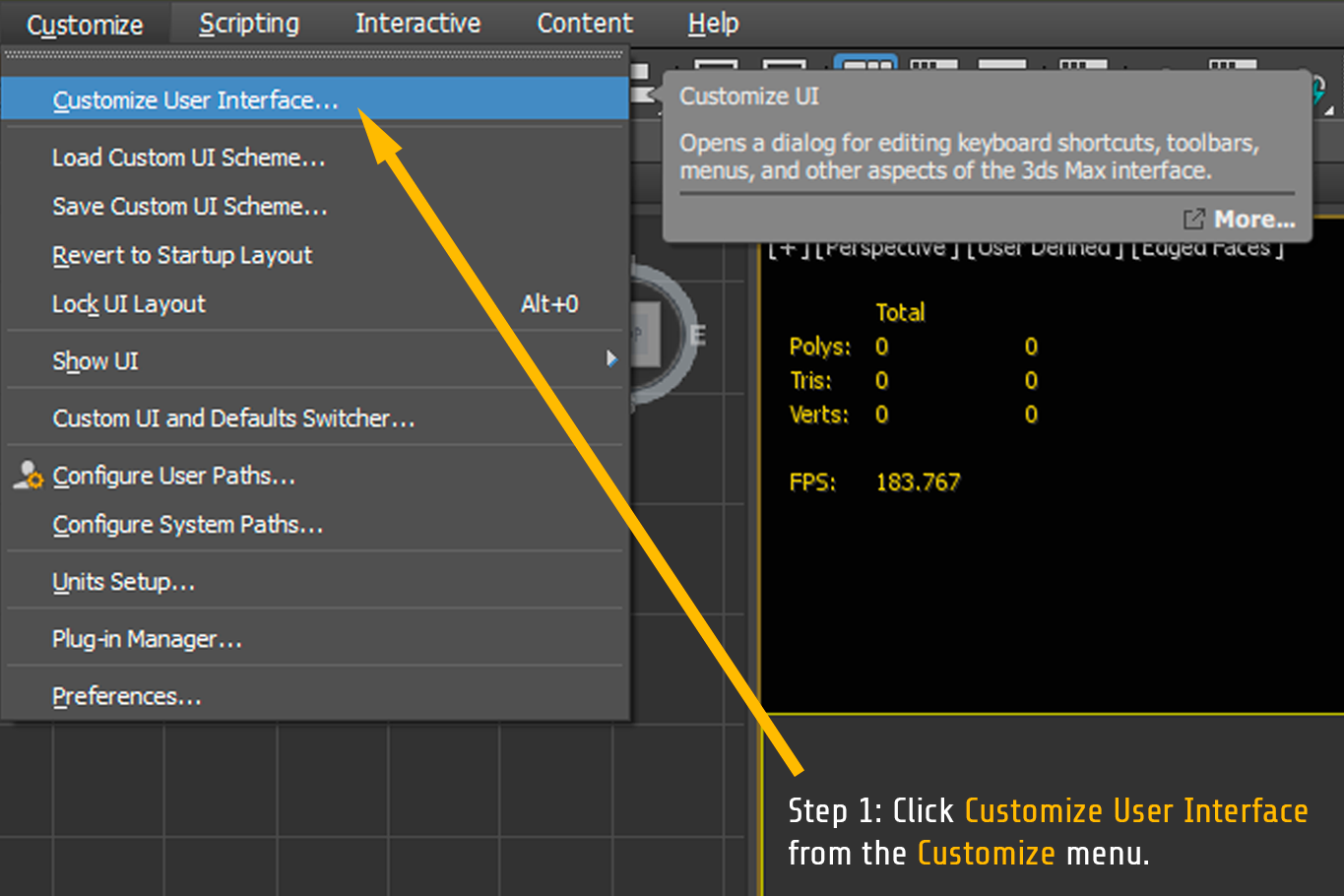 3ds max scene security tools