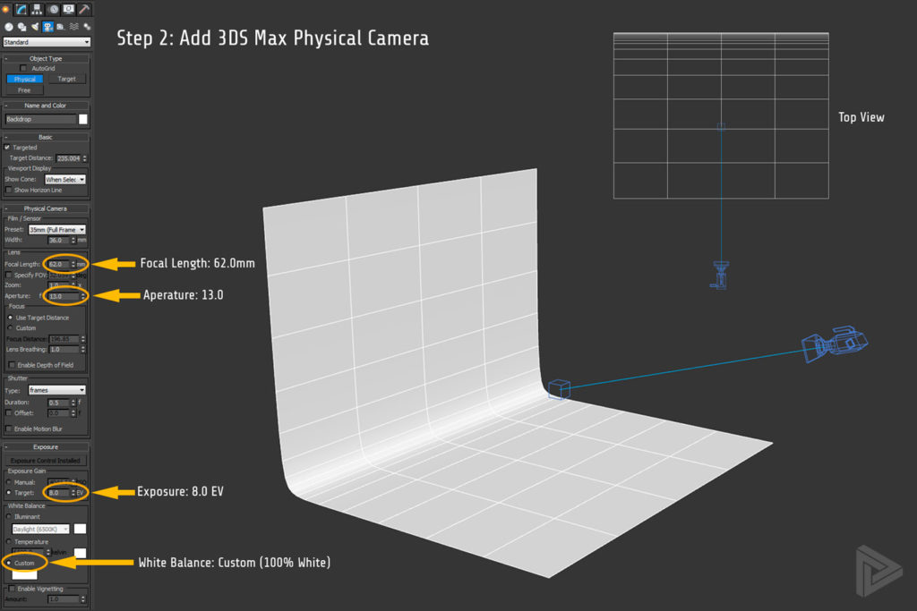 Studio Lighting Setup Step Two: Add Camera