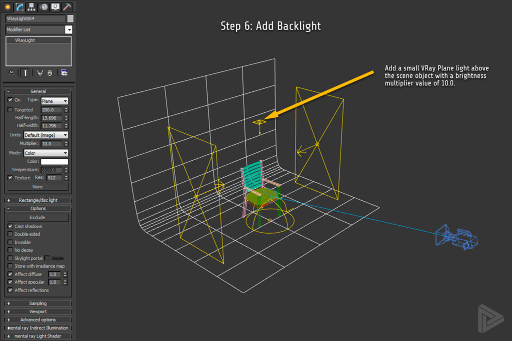 Studio Lighting Setup Step 6 Adding Backlights Rendernode