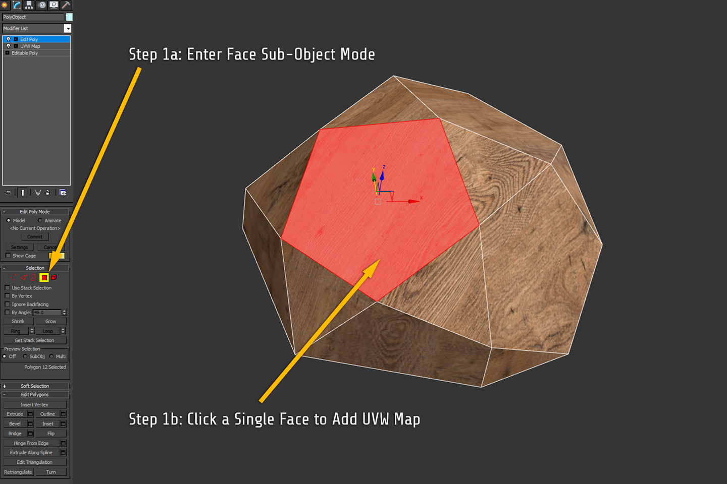 Underholdning kunst væv Using Multiple UVW Map Modifiers in 3DS Max | Rendernode